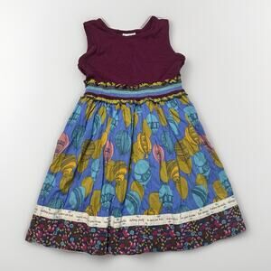 Matilda Jane Paint By Numbers Elevated Hot Air Balloon Dress Size 8